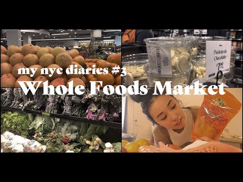 [NYC Vlog #3] Went to Whole Foods Market