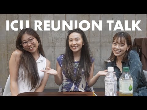 Talking about our love for our alma mater, ICU, in English with @its_Micchan @mayueroom