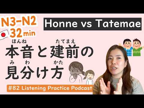 【N3-N2】Why “I will go if I can” is a Lie | Japanese Listening Practice #82