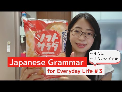 【生活で使う日本語文法 ＃3】「～うちに」「～てもいいですか」