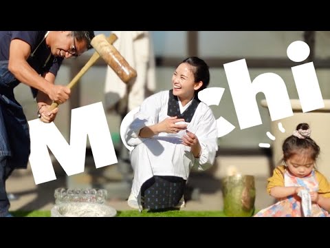 Mochi pounding 2022 | Moto also joined this year!
