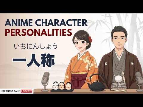 Meaning of Ore, Boku, Watashi in Anime & Real Life (一人称) | Japanese Daily Podcast