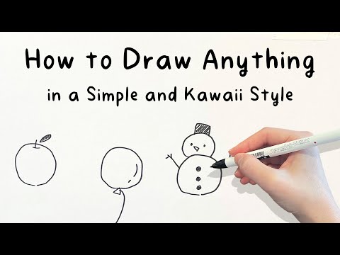 Easy Kawaii Drawing Lesson for Beginners: Learn in Japanese!