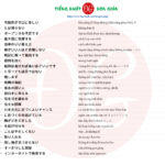 1500 câu tiếng Nhật ngắn thông dụng (Có kèm file nghe) 9