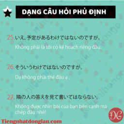30 Câu Phủ Định Thường Gặp Nhất 10