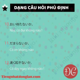 30 Câu Phủ Định Thường Gặp Nhất 5