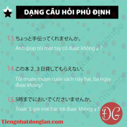 30 Câu Phủ Định Thường Gặp Nhất 6