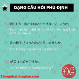 30 Câu Phủ Định Thường Gặp Nhất 7
