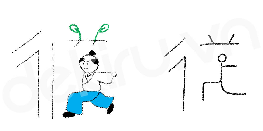 Giải Nghĩa kanji 従