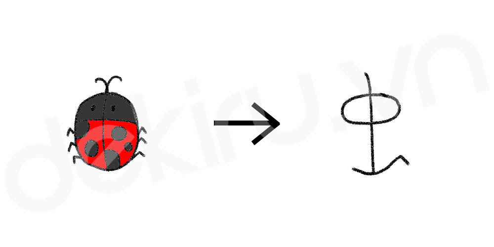 Giải Nghĩa kanji 虫